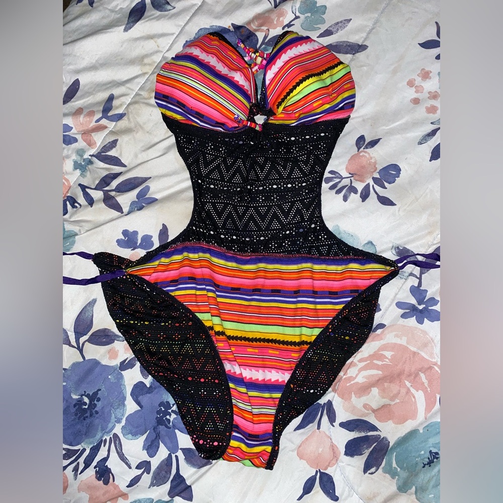 Two-Tone Lady’s Bathing Suit